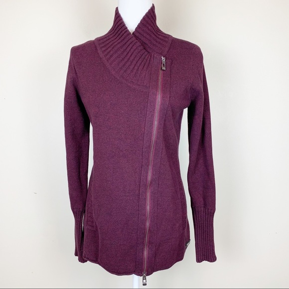 Calvin Klein Sweaters - Calvin Klein Performance | Full Zip Moto Sweater